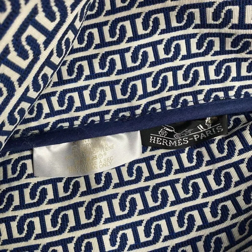 Hermes Mini Circuit Outdoor Cushion PIllow Atlantique Links NEW